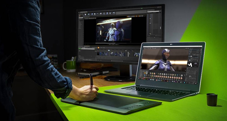 NVIDIA Studio — новая мобильная платформа для создателей контента