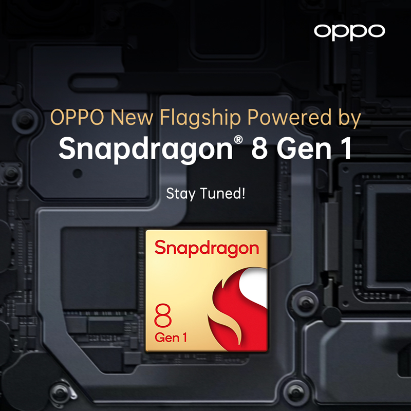 OPPO одною із перших виведе на ринок смартфон на Snapdragon 8 Gen 1
