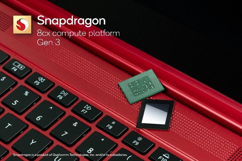 Qualcomm представила платформу Snapdragon 8cx Gen 3 для ПК с Windows