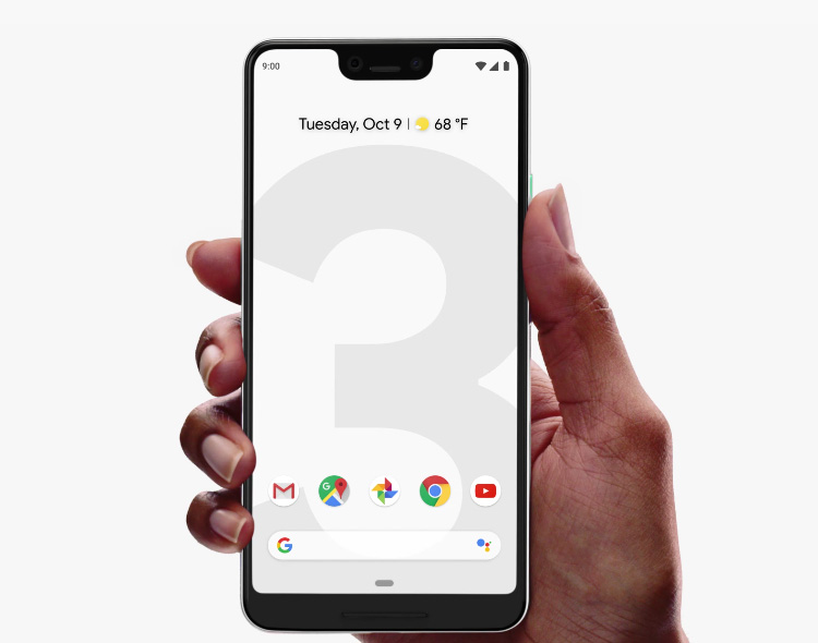 Google представила смартфоны Pixel 3 и Pixel 3 XL
