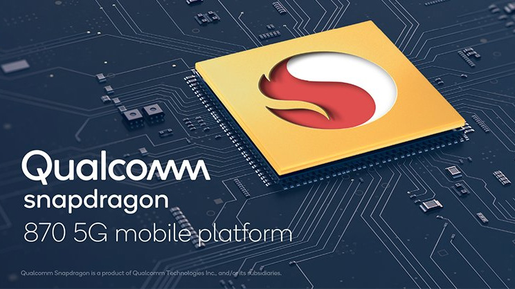 Qualcomm представила чипсеты для смартонов Snapdragon 870 5G