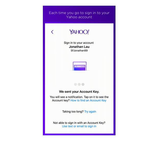 Yahoo! советует мобильным пользователям забыть пароли