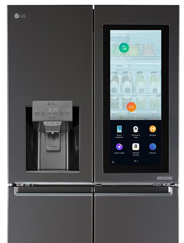 LG презентовала «умный» холодильник Smart InstaView с WebOS