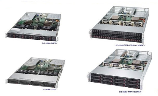 Новые серверы Supermicro предназначены для широкополосной передачи сигналов ввода/вывода
