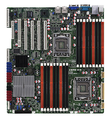 ASUS представила полную линейку серверных платформ на основе чипсета Intel 5500 ASUS представила полную линейку серверных платформ на основе чипсета Intel 5500