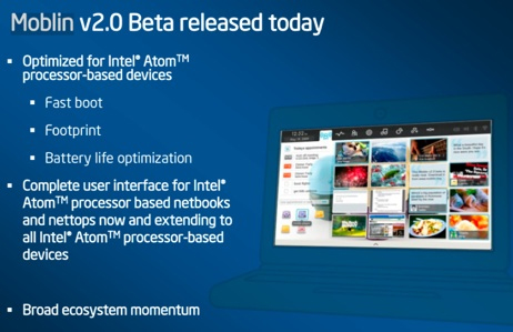 Intel представила Atom 'Pineview' и бета-версию Moblin 2.0
