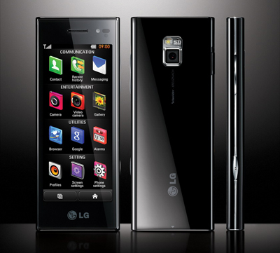 LG Chocolate возвращается с 4-дюймовым экраном