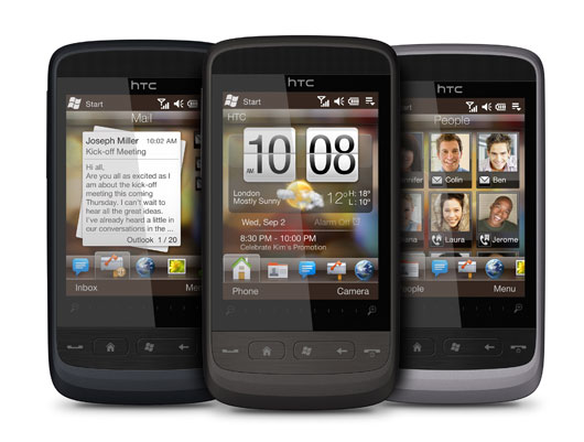 Первый коммуникатор на WM 6.5 представила HTC