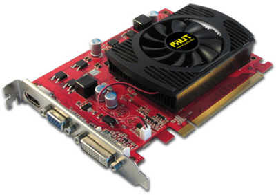 Palit и NVIDIA представили видеокарты GeForce GT220/210