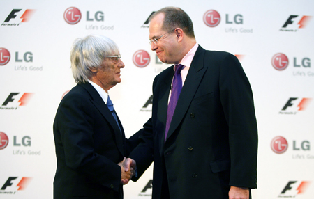 LG Electronics становится глобальным партнером Formula 1