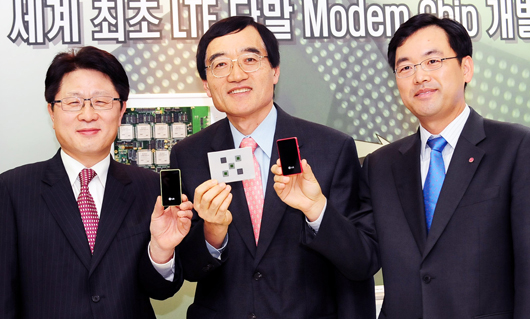 LG разработала чип модема LTE для мобильной техники