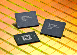 Toshiba выпускает 32-гигабайтные модули встроенной флэш-памяти NAND