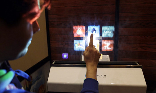 Безэкранный дисплей на основе капель воды доступен в Украине