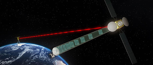 Эра космической лазерной связи начинается в этом месяце