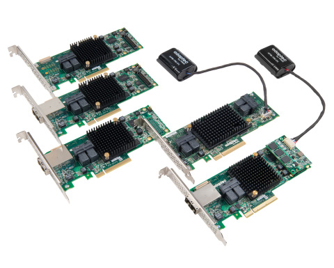 PMC представила семейство RAID-контроллеров SAS с поддержкой 12 Гб/с