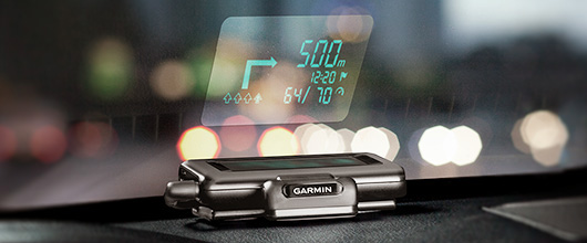 Garmin выпустила недорогой проекционный навигатор