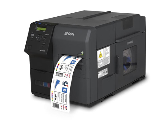Epson ColorWorks C7500 обеспечит быструю и качественную печать этикеток